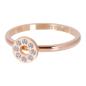 Preview: Füllring Flat Circles Crystal Stone 2mm